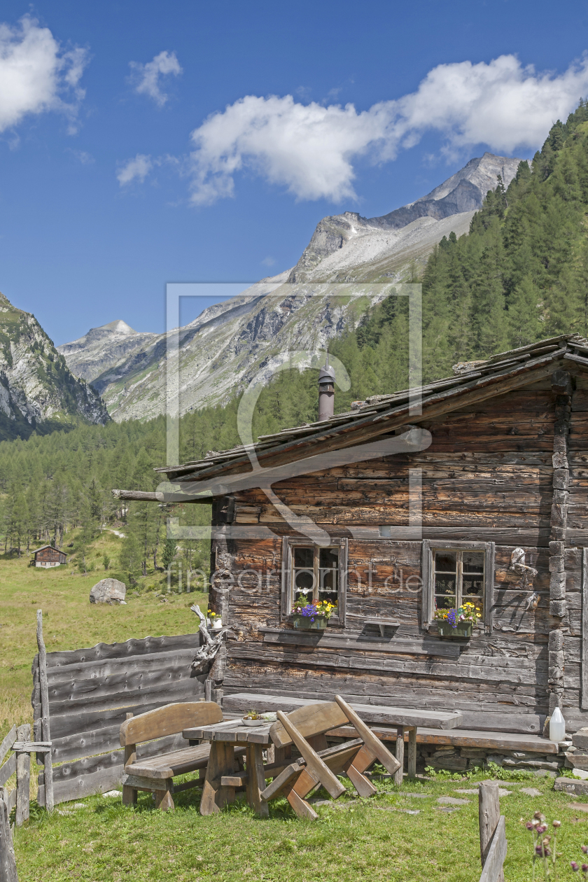 Bild-Nr.: 10794455 Almhütte im Kalser Tal erstellt von EderHans