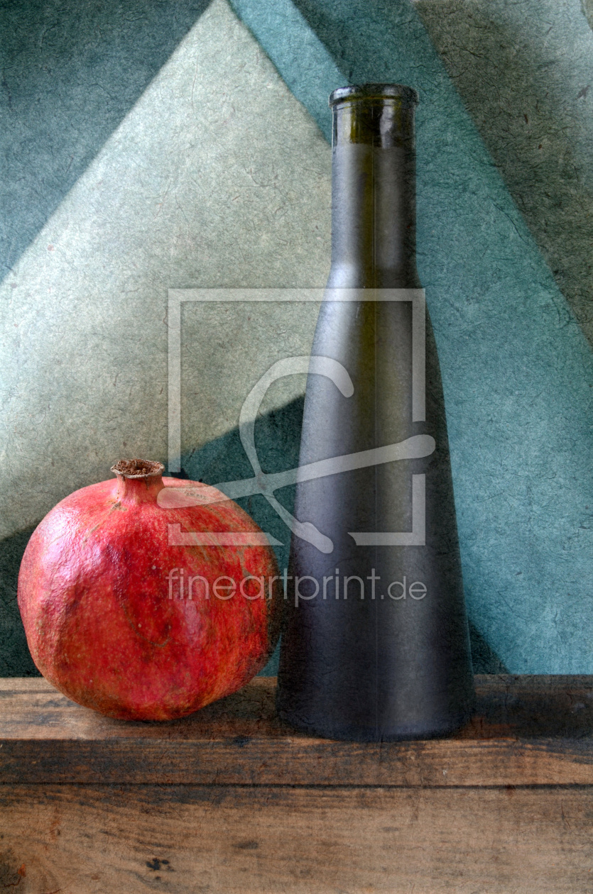 Bild-Nr.: 10803837 Stillleben mit Granatapfel erstellt von Rolf Eschbach