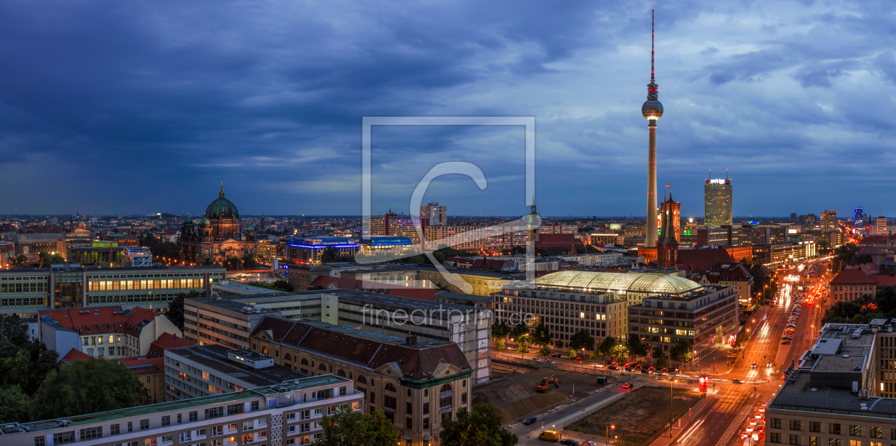 Bild-Nr.: 10806957 Skyline Berlin Gertraudenstraße Panorama erstellt von Jean Claude Castor