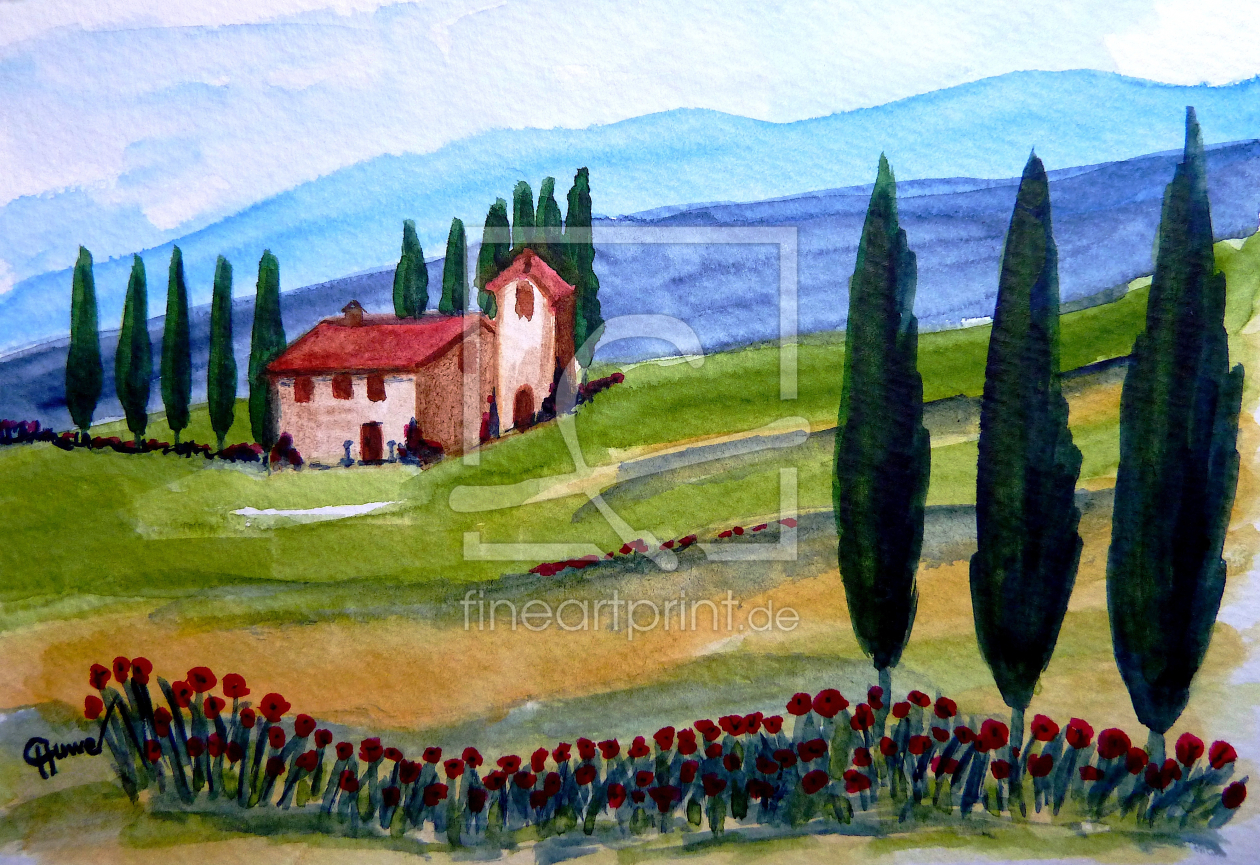 Bild-Nr.: 10810063 Beautiful Tuscany erstellt von Toskanamalerin