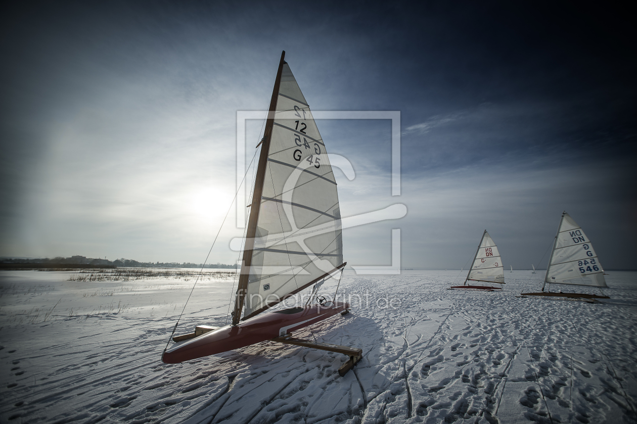 Bild-Nr.: 10818065 Eissegler auf dem Steinhuder Meer erstellt von fotos4fun