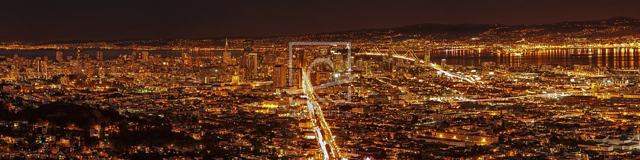 Bild-Nr.: 10821809 San Francisco Twin Peaks erstellt von Miho Birimisa