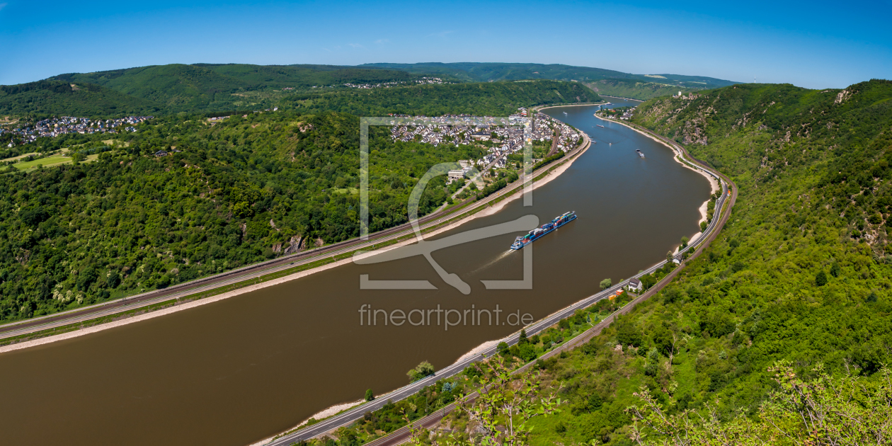 Bild-Nr.: 10823049 Hindenburgblick nach Bad Salzig (3+) erstellt von Erhard Hess