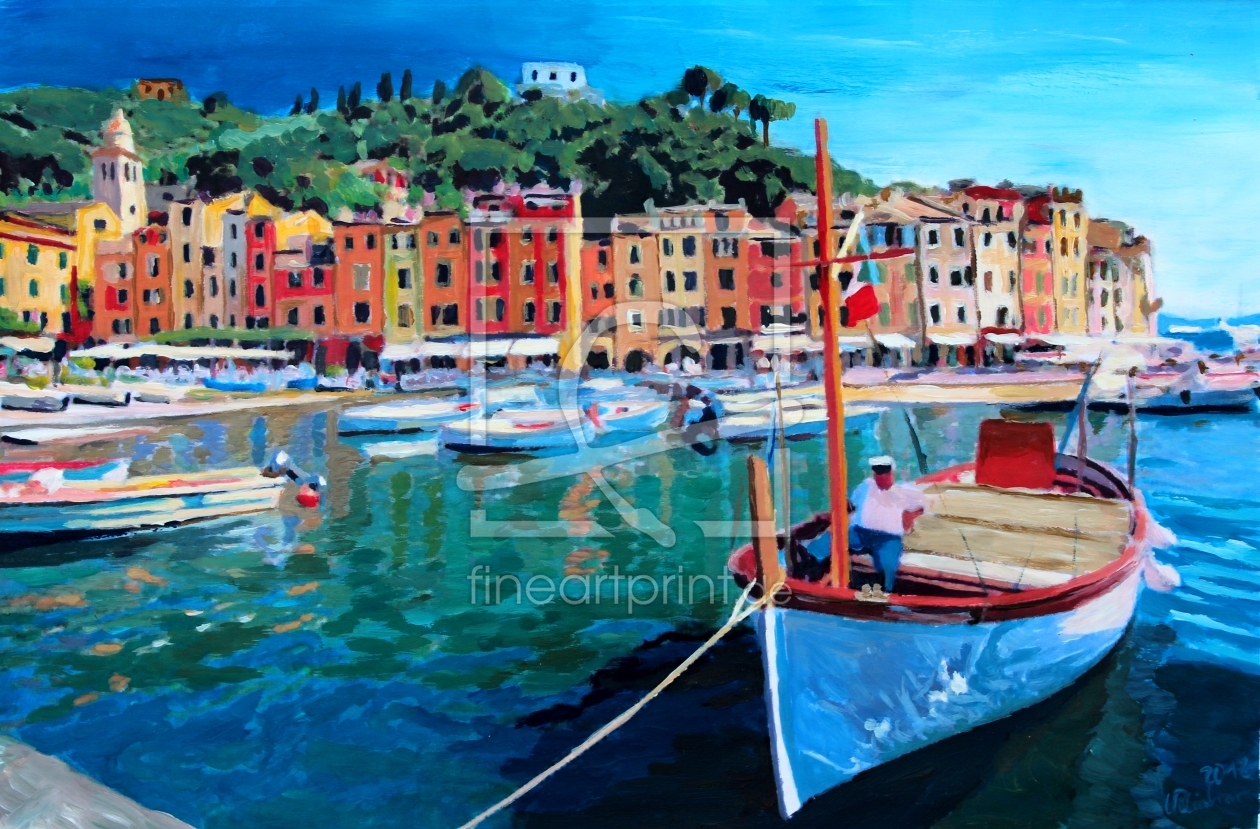 Bild-Nr.: 10824275 Ruhe im Hafen von Portofino   erstellt von artshop-77