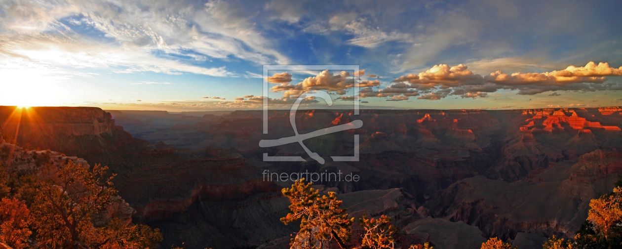 Bild-Nr.: 10827683 Grand Canyon Sunsetpanorama erstellt von Marcel Schauer