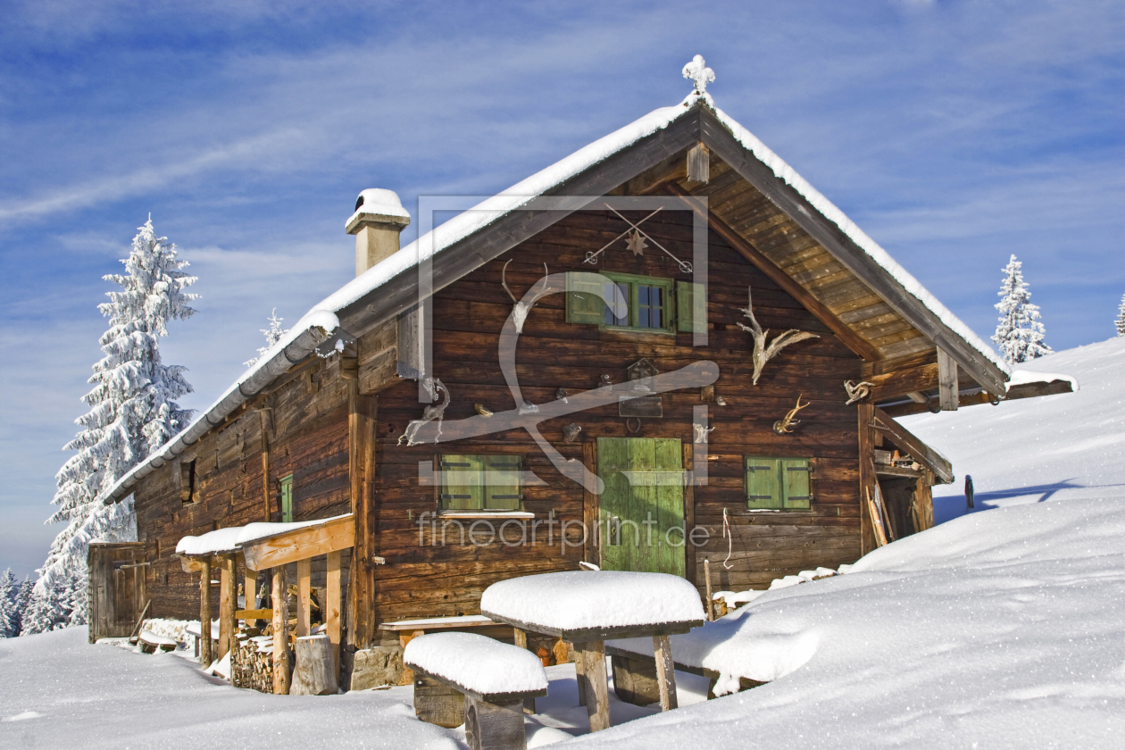 Bild-Nr.: 10831887 Wasensteiner Alm im Winter erstellt von EderHans