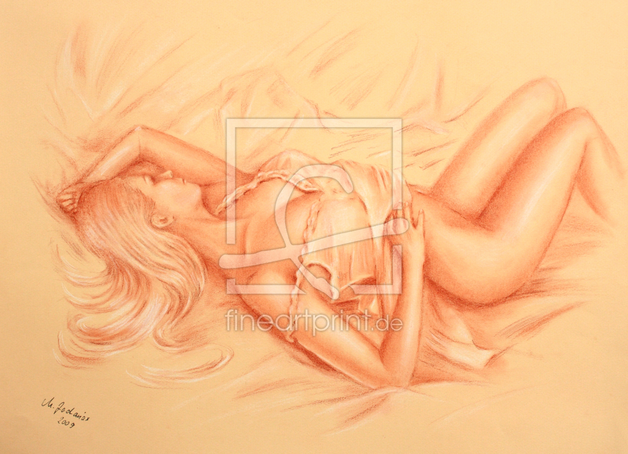 Bild-Nr.: 10833735 Schlafende Venus - Erotikzeichnungen erstellt von Marita Zacharias