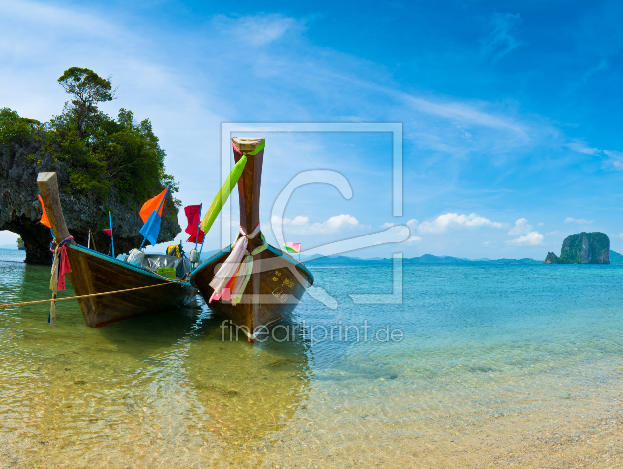 Bild-Nr.: 10835399 Long Tail Boat erstellt von 3523Studio