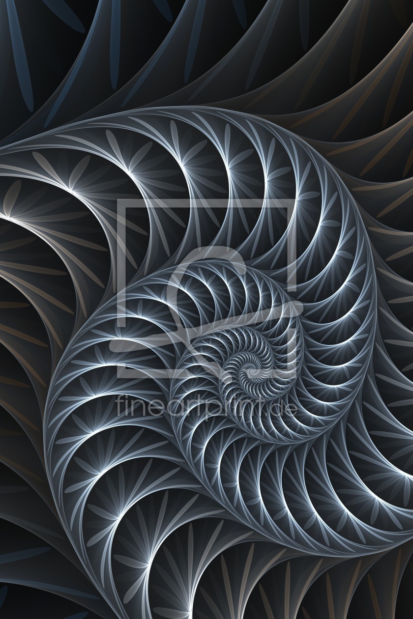 Bild-Nr.: 10836027 Flower Spiral (Hochformat) erstellt von gabiw-art