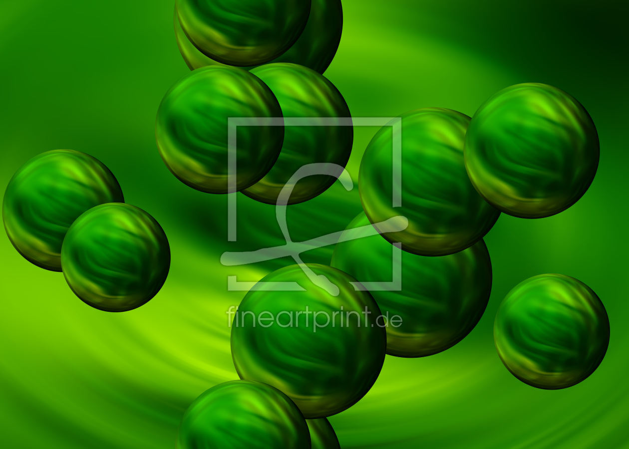 Bild-Nr.: 10841421 Green Bubbles erstellt von gabii40