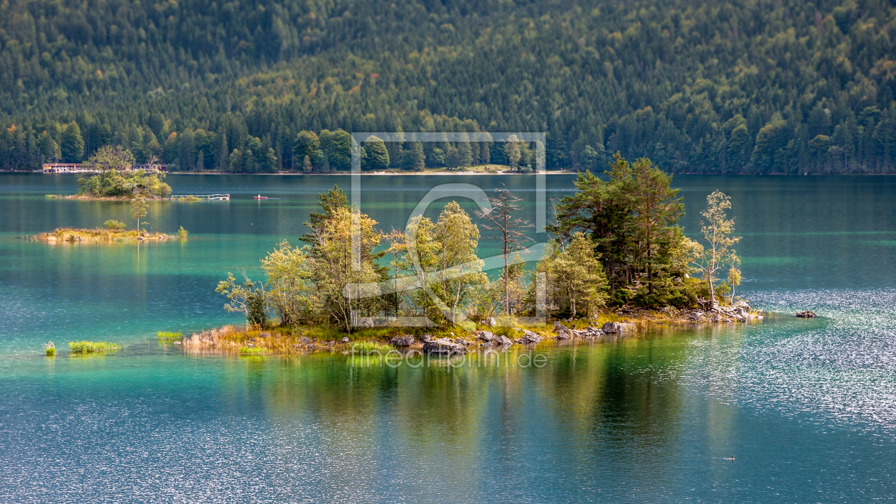 Bild-Nr.: 10843671 Eibsee-Inseln I erstellt von Erhard Hess