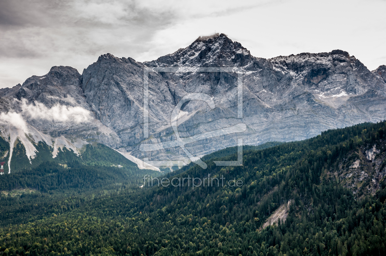 Bild-Nr.: 10843707 Zugspitzmassiv erstellt von Erhard Hess