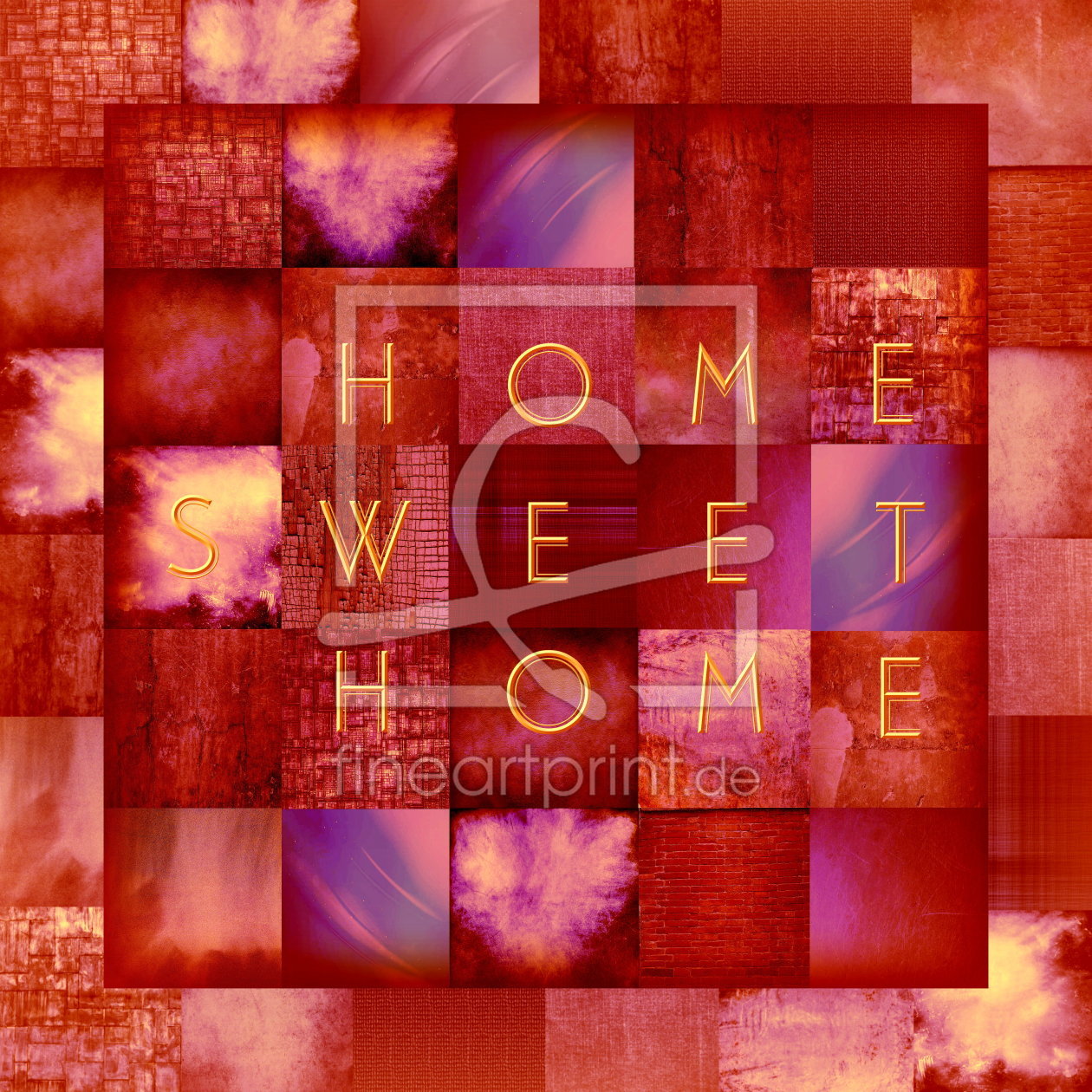 Bild-Nr.: 10844451 Home sweet home erstellt von Heike  Hultsch