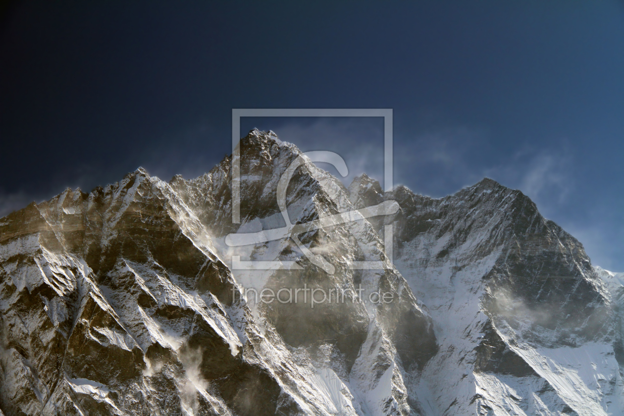 Bild-Nr.: 10848233 Lhotse Gipfel 8516 m erstellt von Gerhard Albicker