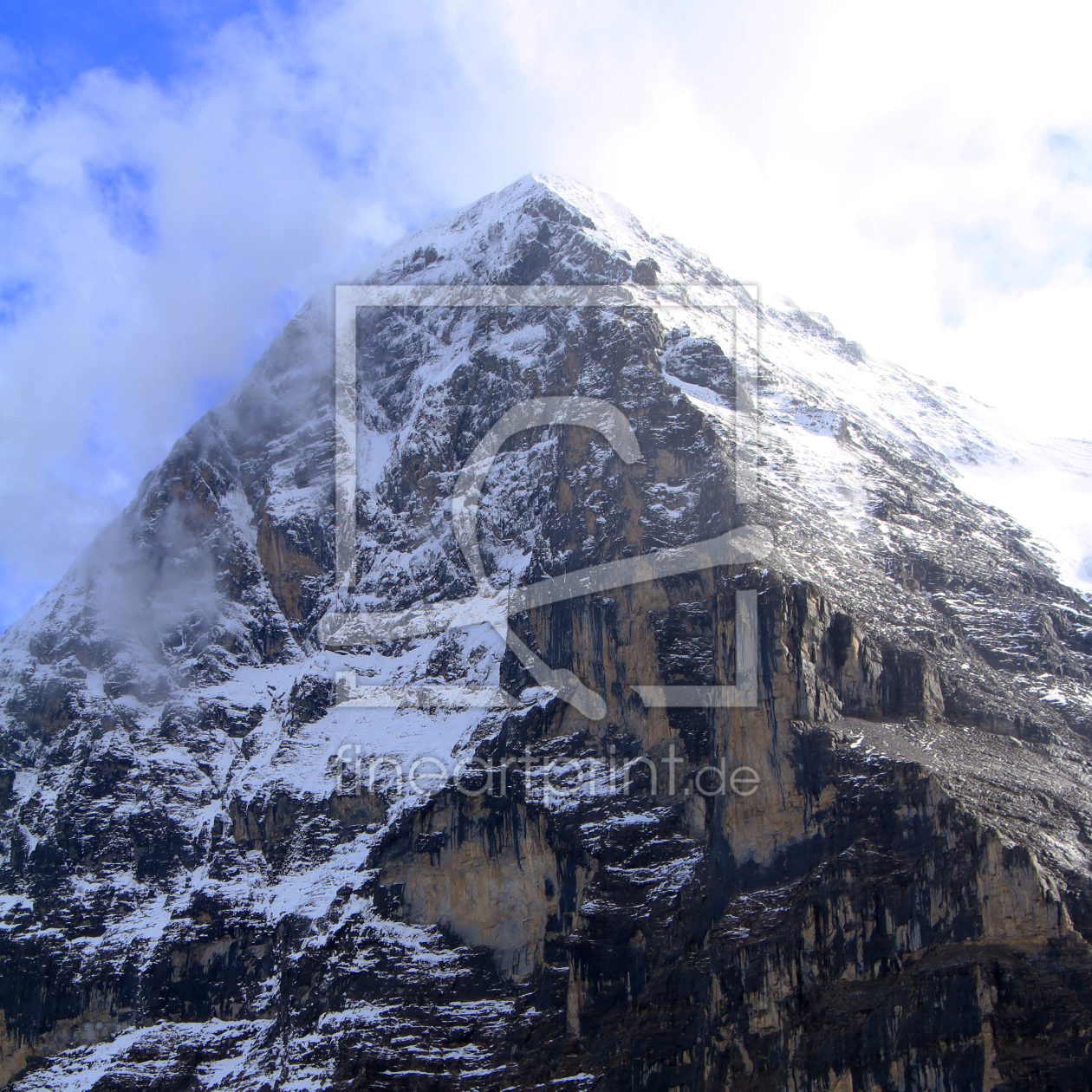 Bild-Nr.: 10848459 Eiger Nordwand erstellt von Gerhard Albicker