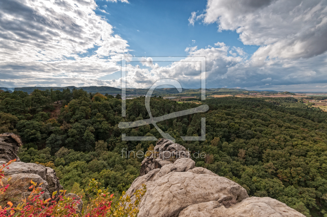 Bild-Nr.: 10853987 Felsen - Blick Burg Regenstein erstellt von Nordbilder