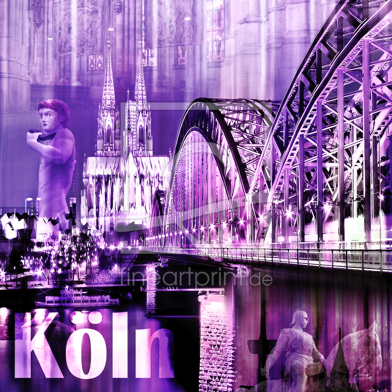Bild-Nr.: 10855005 Köln Skyline  erstellt von Galerie-Fotoeffekt
