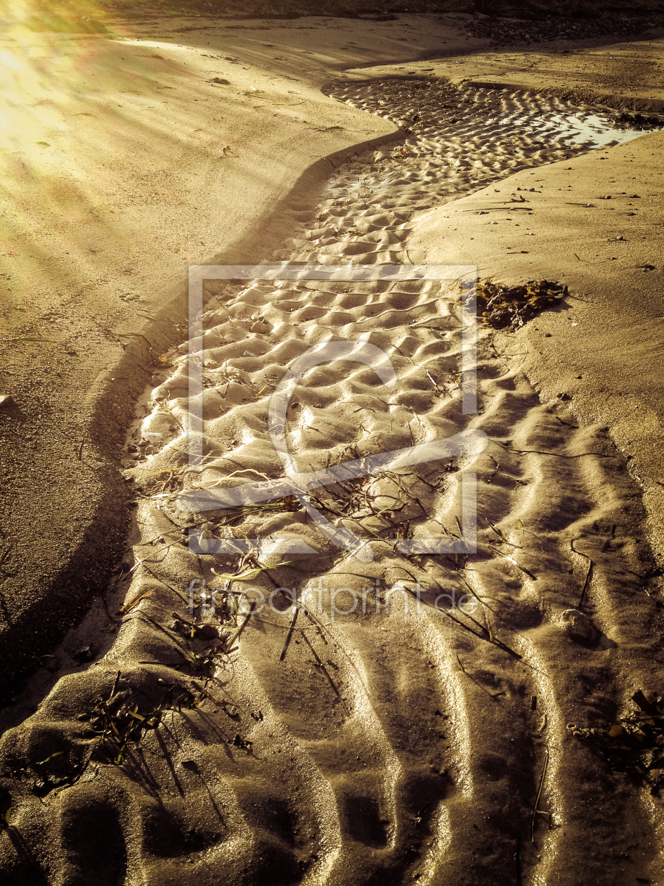 Bild-Nr.: 10855115 Spuren im Sand erstellt von webnaturfoto