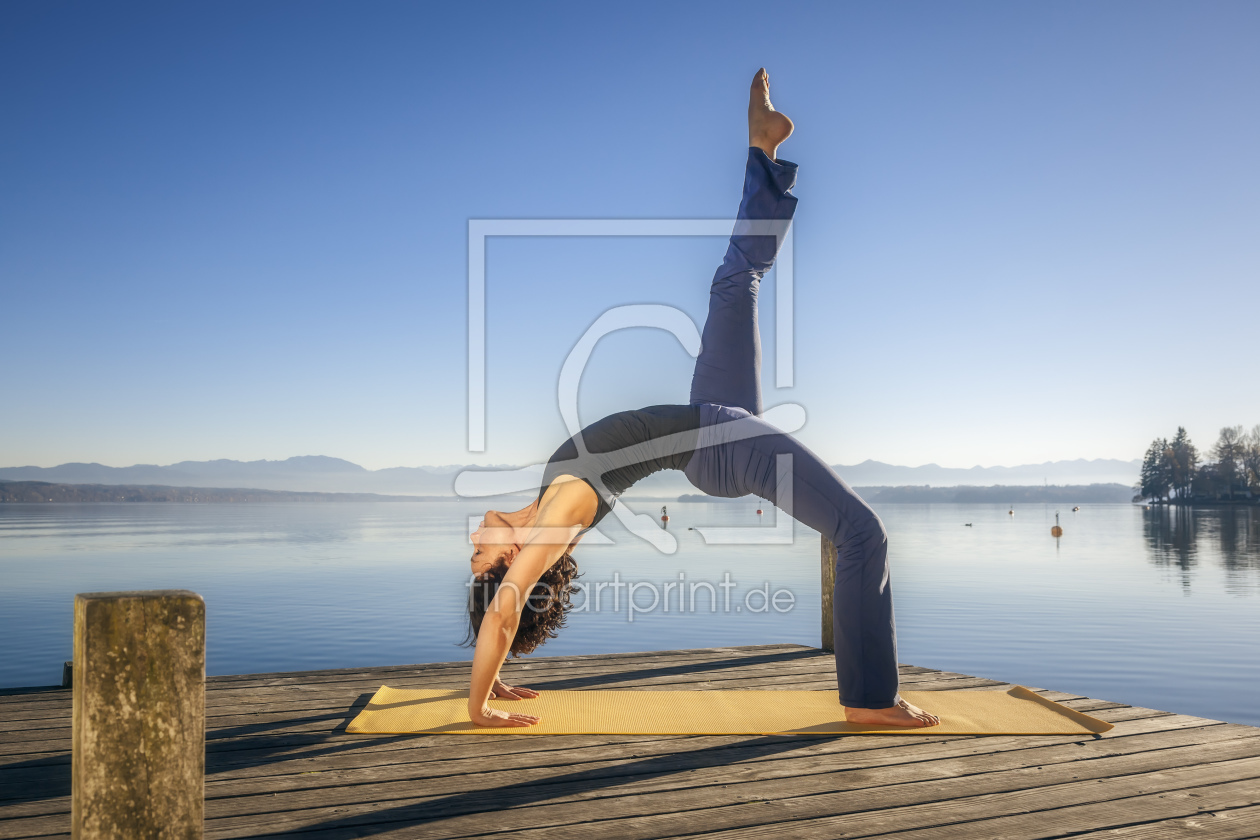 Bild-Nr.: 10855397 Yoga am See erstellt von Markus Gann