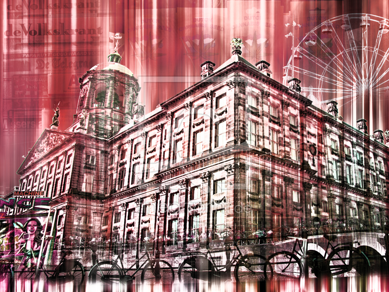 Bild-Nr.: 10857858 Amsterdam Collage Niederlande erstellt von Galerie-Fotoeffekt
