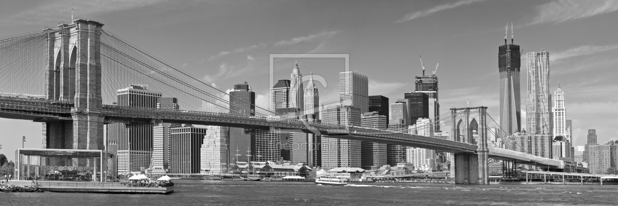 Bild-Nr.: 10859800 Manhattan | Brooklyn Bridge erstellt von Melanie Viola