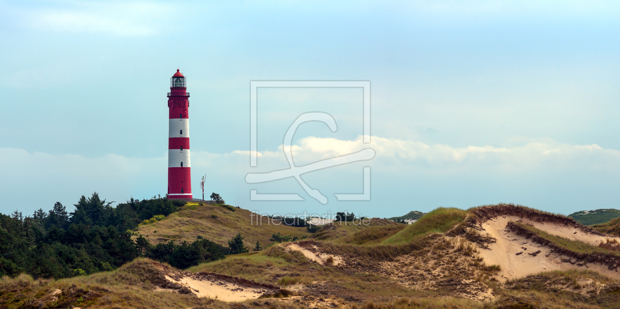 Bild-Nr.: 10860760 Amrum - Leuchtturm in Dünenlandschaft erstellt von Reiner Würz