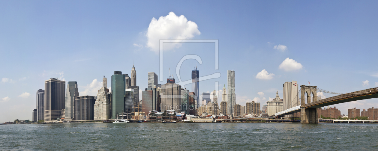Bild-Nr.: 10864554 Manhattan Panorama erstellt von Melanie Viola
