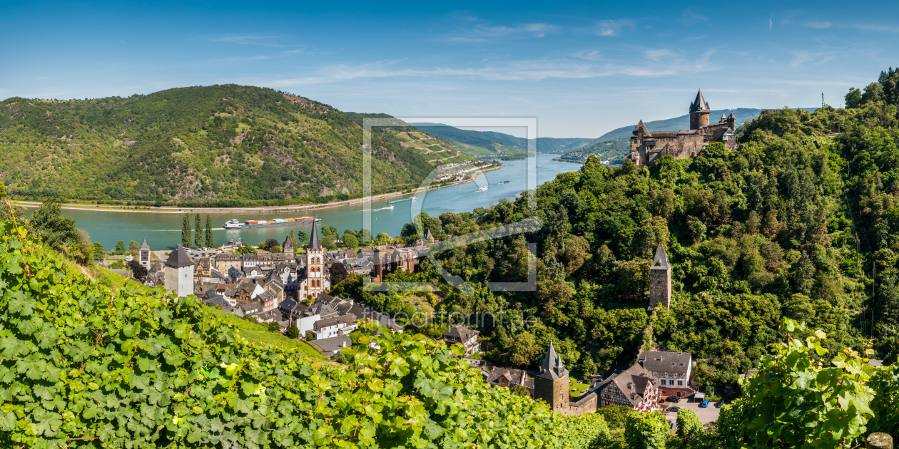 Bild-Nr.: 10872010 Bacharach mit Stahleck (3+) erstellt von Erhard Hess