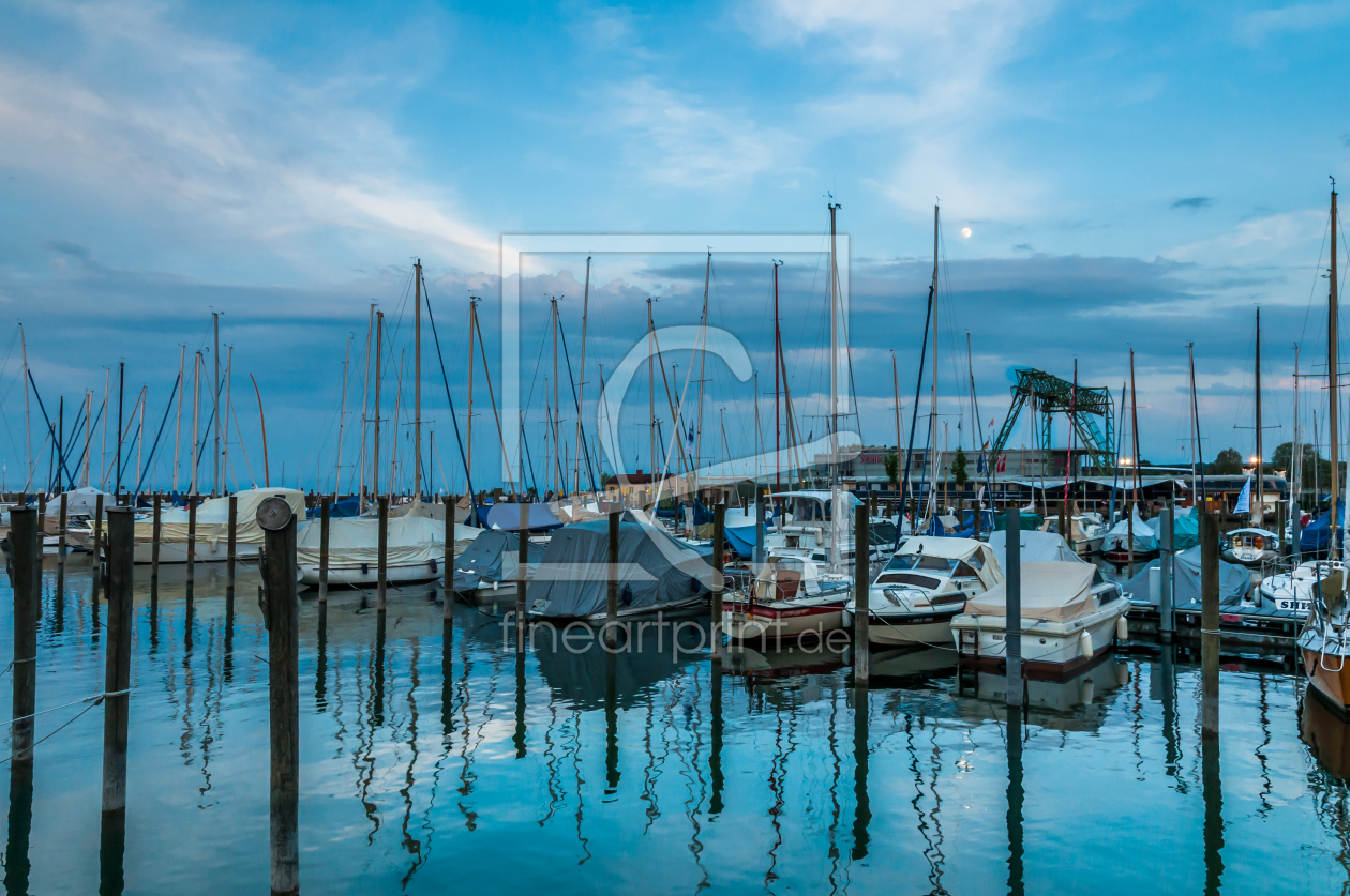 Bild-Nr.: 10872026 Hafen Konstanz- blaue Stunde erstellt von Erhard Hess