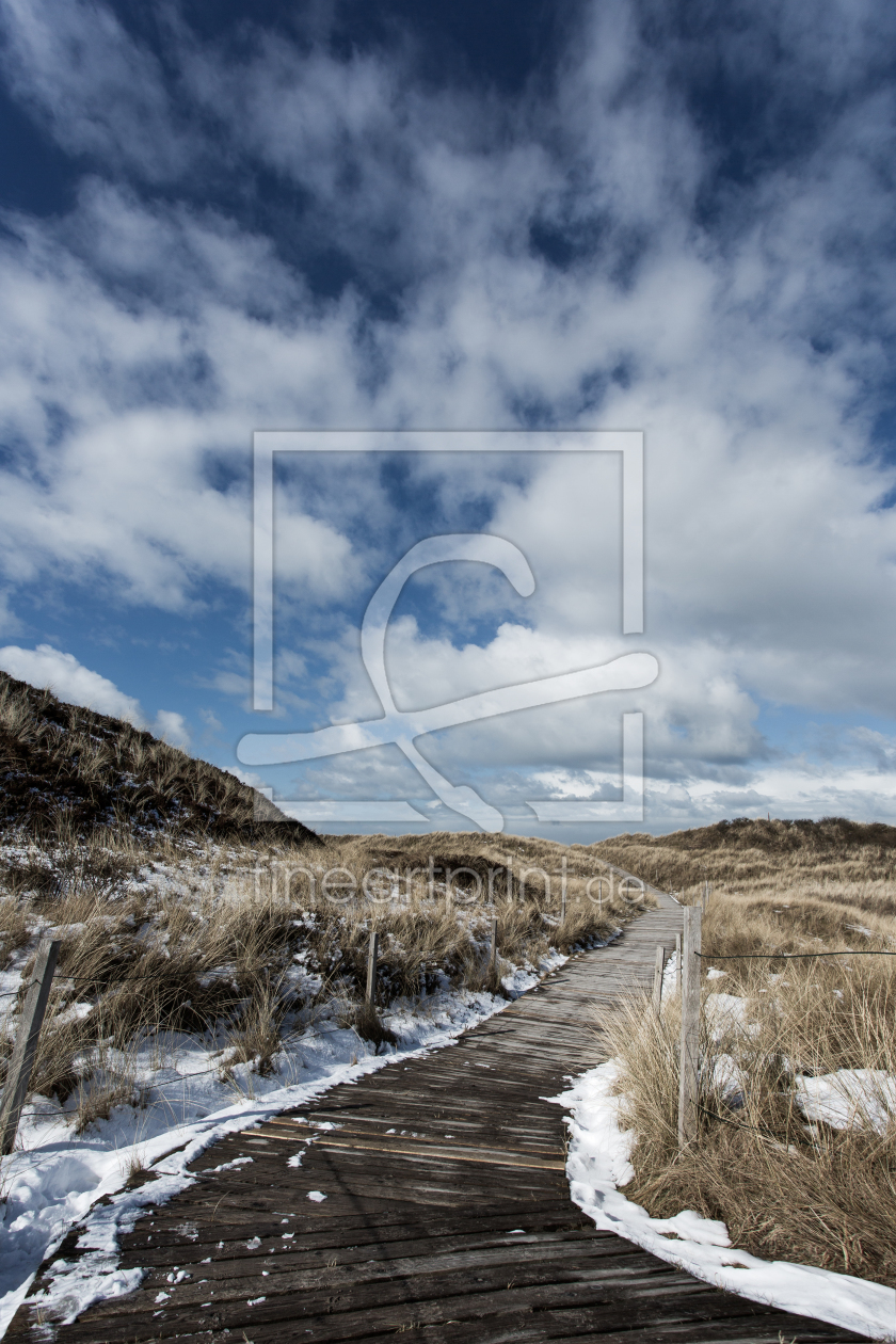 Bild-Nr.: 10880064 Dünenlandschaft im Winter erstellt von stefanschurr