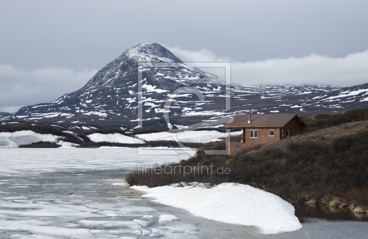 Bild-Nr.: 10881768 Alaska-Hütte am See erstellt von littlebear