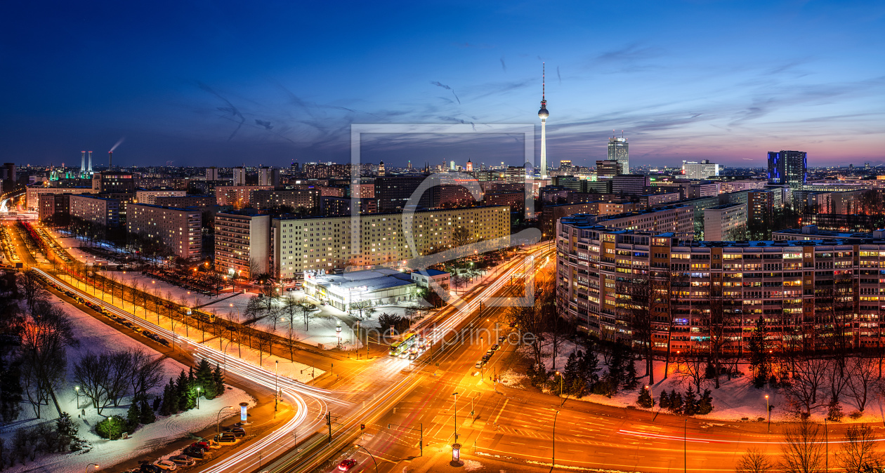 Bild-Nr.: 10886602 Berlin City Lights Panorama erstellt von Jean Claude Castor