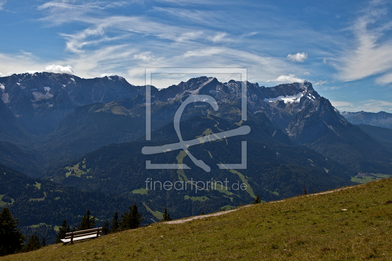 Bild-Nr.: 10897220 Von der Wank zur Zugspitze und Alpspitz erstellt von KaDeKb