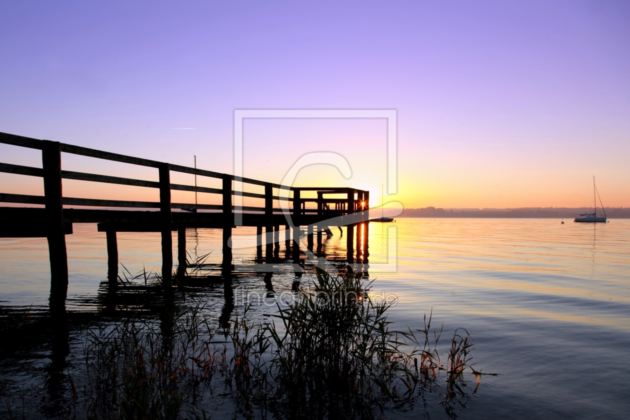 Bild-Nr.: 10903486 Abendromantik am Ammersee erstellt von Renate Knapp