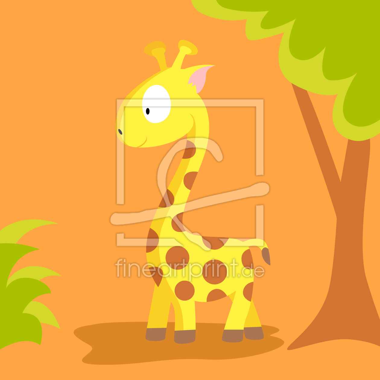 Bild-Nr.: 10908005 Giraffe Welttiere erstellt von Michaela Heimlich