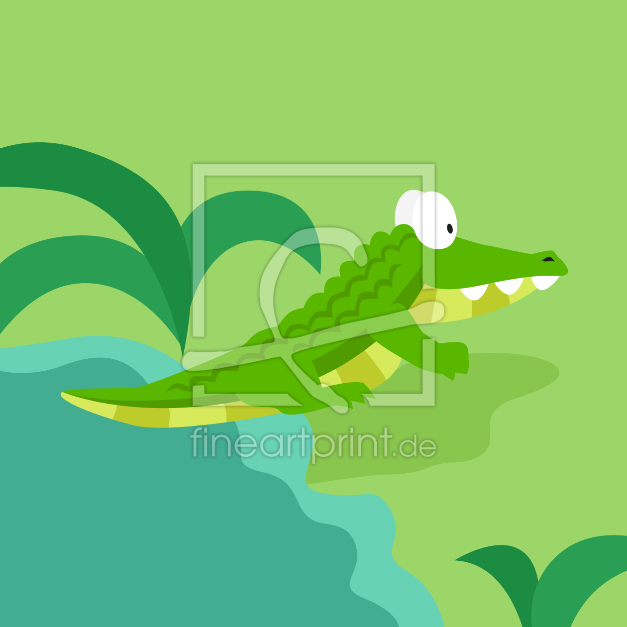 Bild-Nr.: 10908021 Krokodil Welttiere erstellt von Michaela Heimlich