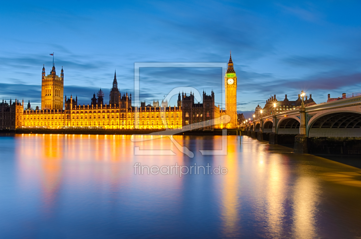 Bild-Nr.: 10909317 Big Ben in London erstellt von Mapics