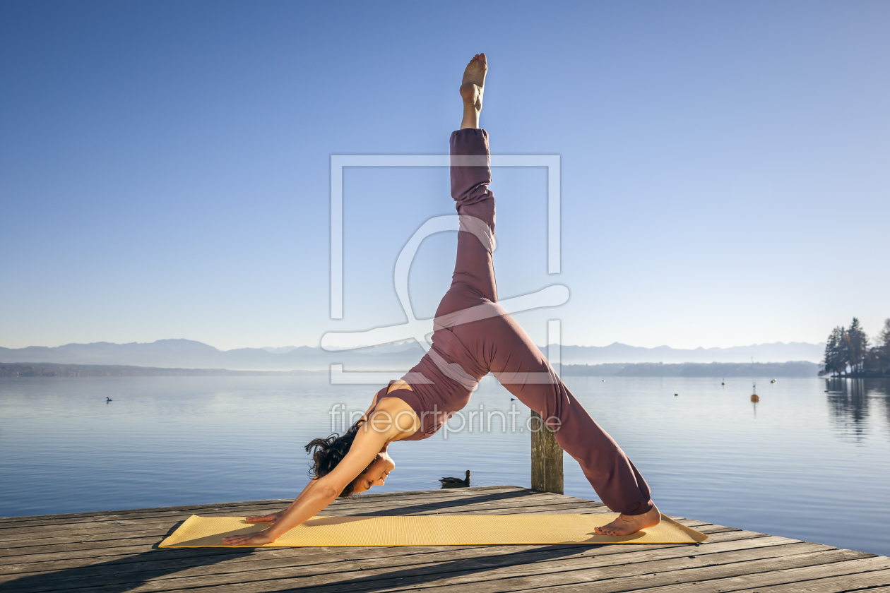 Bild-Nr.: 10916687 Yoga am See erstellt von Markus Gann