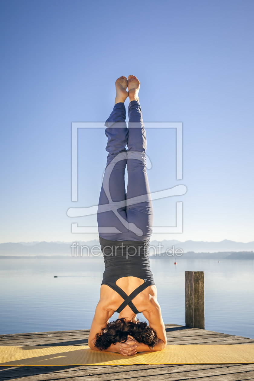Bild-Nr.: 10916689 Yoga am See erstellt von Markus Gann