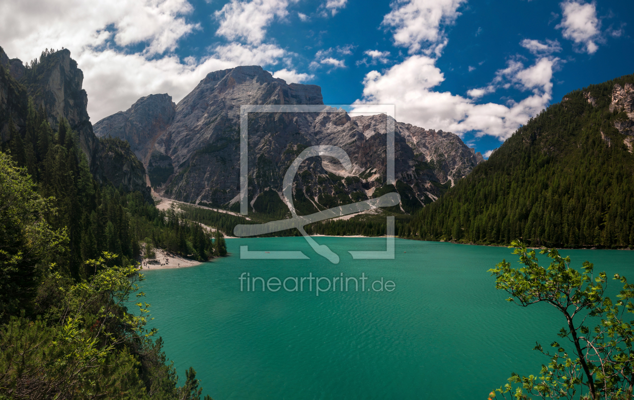 Bild-Nr.: 10919051 Dolomiten - Pragser Wildsee mit Seekofel erstellt von Reiner Würz