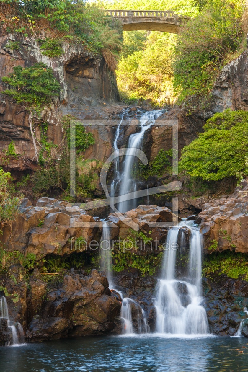 Bild-Nr.: 10929099 Oheo Waterfall - Maui Hawaii erstellt von TomKli