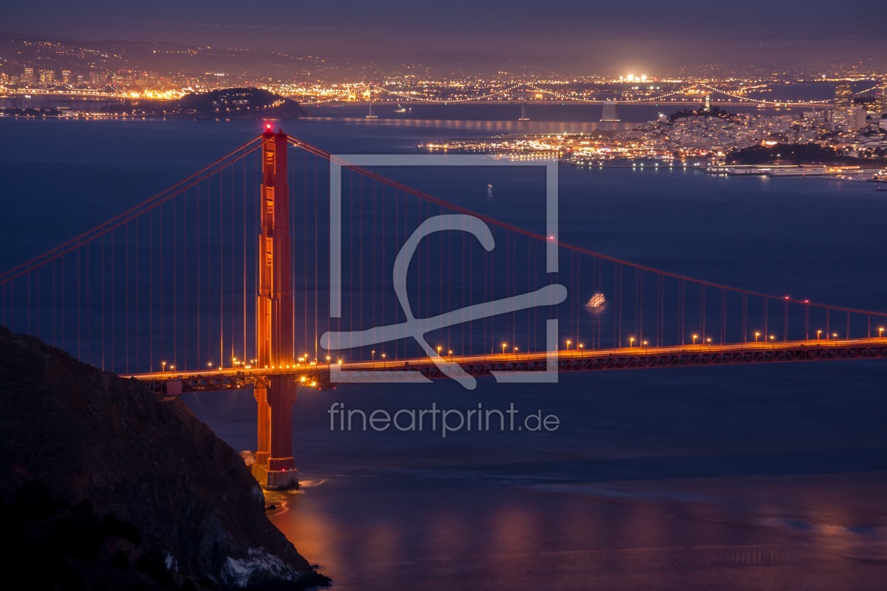 Bild-Nr.: 10929909 Golden Gate at Night erstellt von TomKli