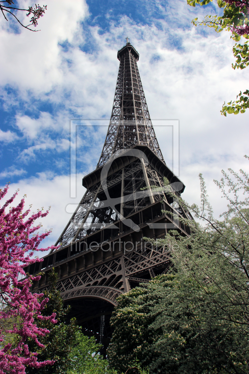 Bild-Nr.: 10932233 Eiffelturm im Frühlingszauber erstellt von icey