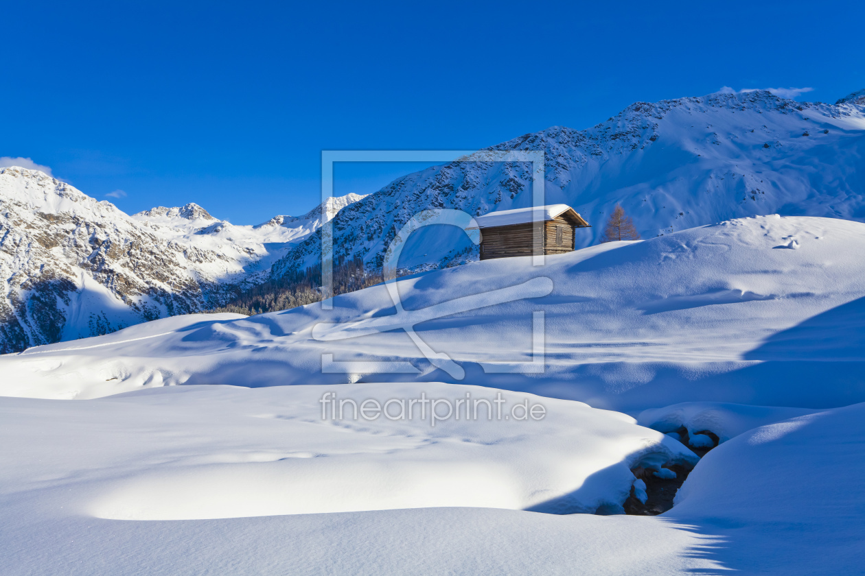 Bild-Nr.: 10932251 HÜTTE BEI AROSA erstellt von dieterich