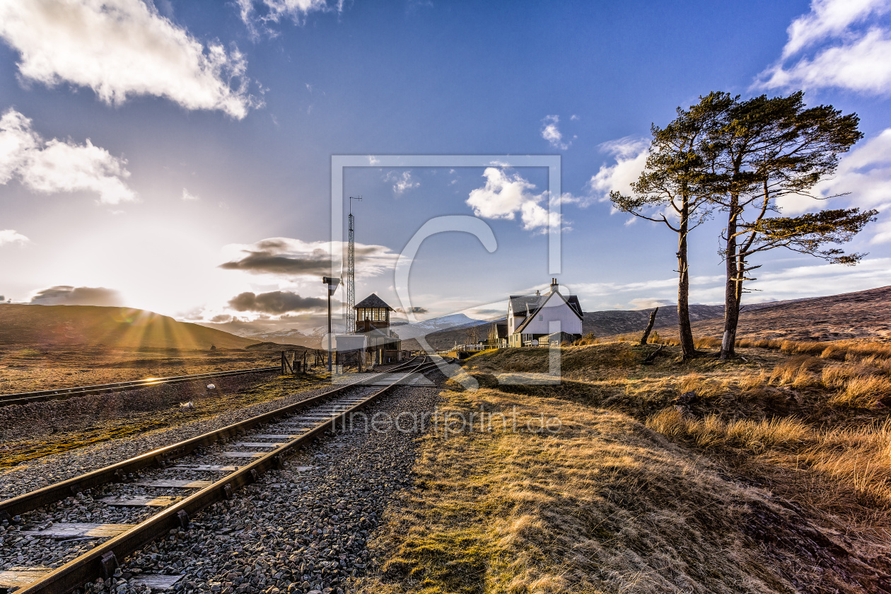 Bild-Nr.: 10936119 Bahnhof in den Highlands erstellt von stefanschurr