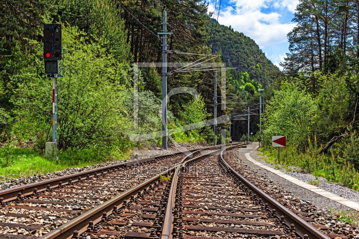 Bild-Nr.: 10936807 Tirol Bergstrecke einer Privatbahn MIT PR erstellt von wompus