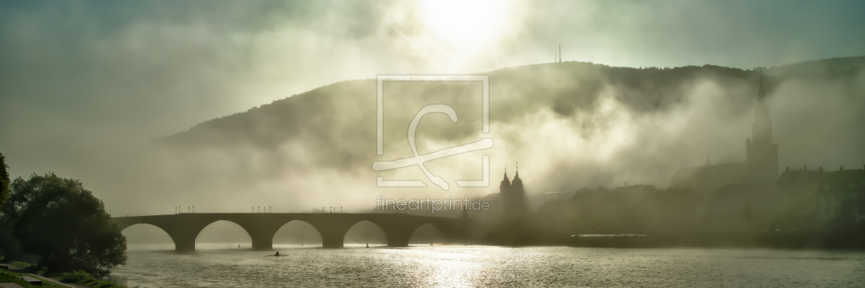 Bild-Nr.: 10938605 Heidelberg im Nebel Fine Art erstellt von eyetronic