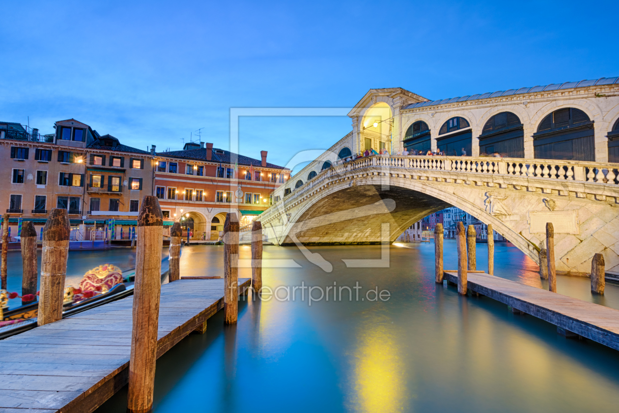 Bild-Nr.: 10941125 Rialtobrücke in Venedig erstellt von Mapics
