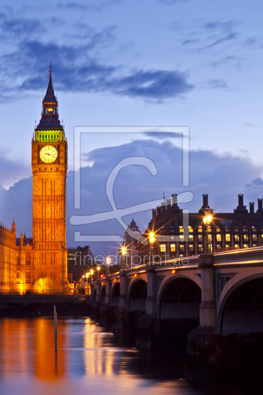 Bild-Nr.: 10947823 Nightly View - Big Ben erstellt von Melanie Viola