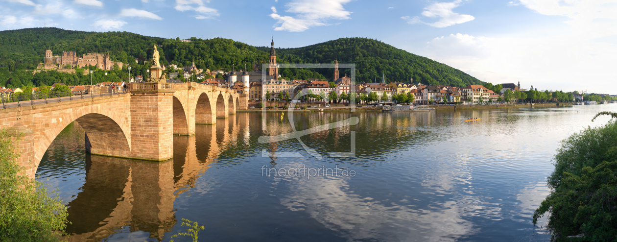 Bild-Nr.: 10951051 Heidelberg Alte Brücke Fine Art erstellt von eyetronic